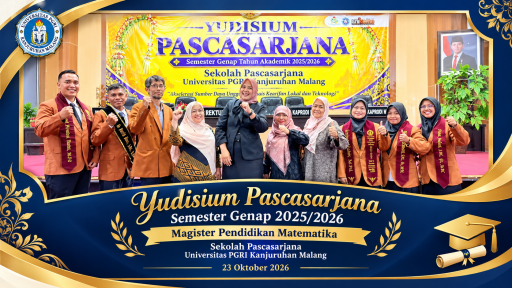 Yudisium Pascasarjana Celebration Poster